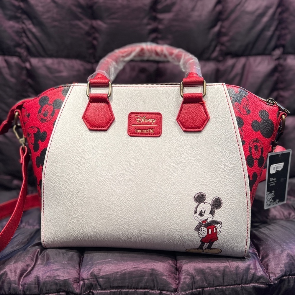 NWT Mickey Mouse Loungefly Bag - Picture 7 of 12
